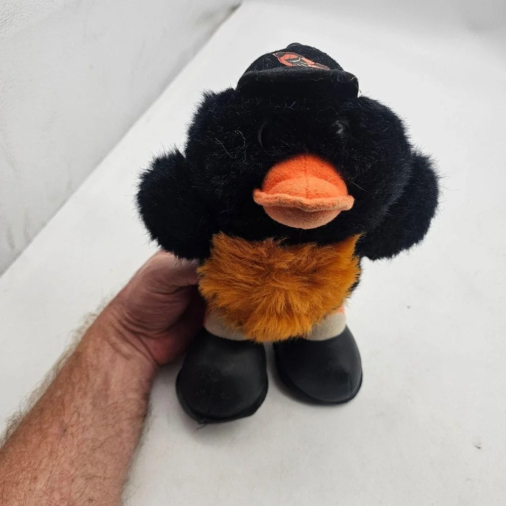 Baltimore Orioles Plush Figure One Size Black MLB Baseball Steven Smith Stuffed